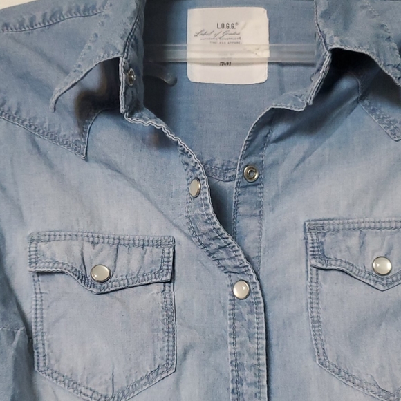 H&M light jeans look shirt - Picture 3 of 5